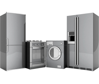 Refrigerator, stove, washing machine, two door refrigerator